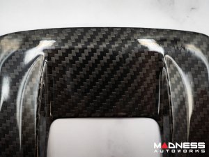 Alfa Romeo Stelvio Shift Gate Panel - Carbon Fiber - Pre '20 - Feroce Carbon Alfa Romeo Stelvio Shift Gate Panel - Carbon Fiber - Pre '20 - Feroce Carbon